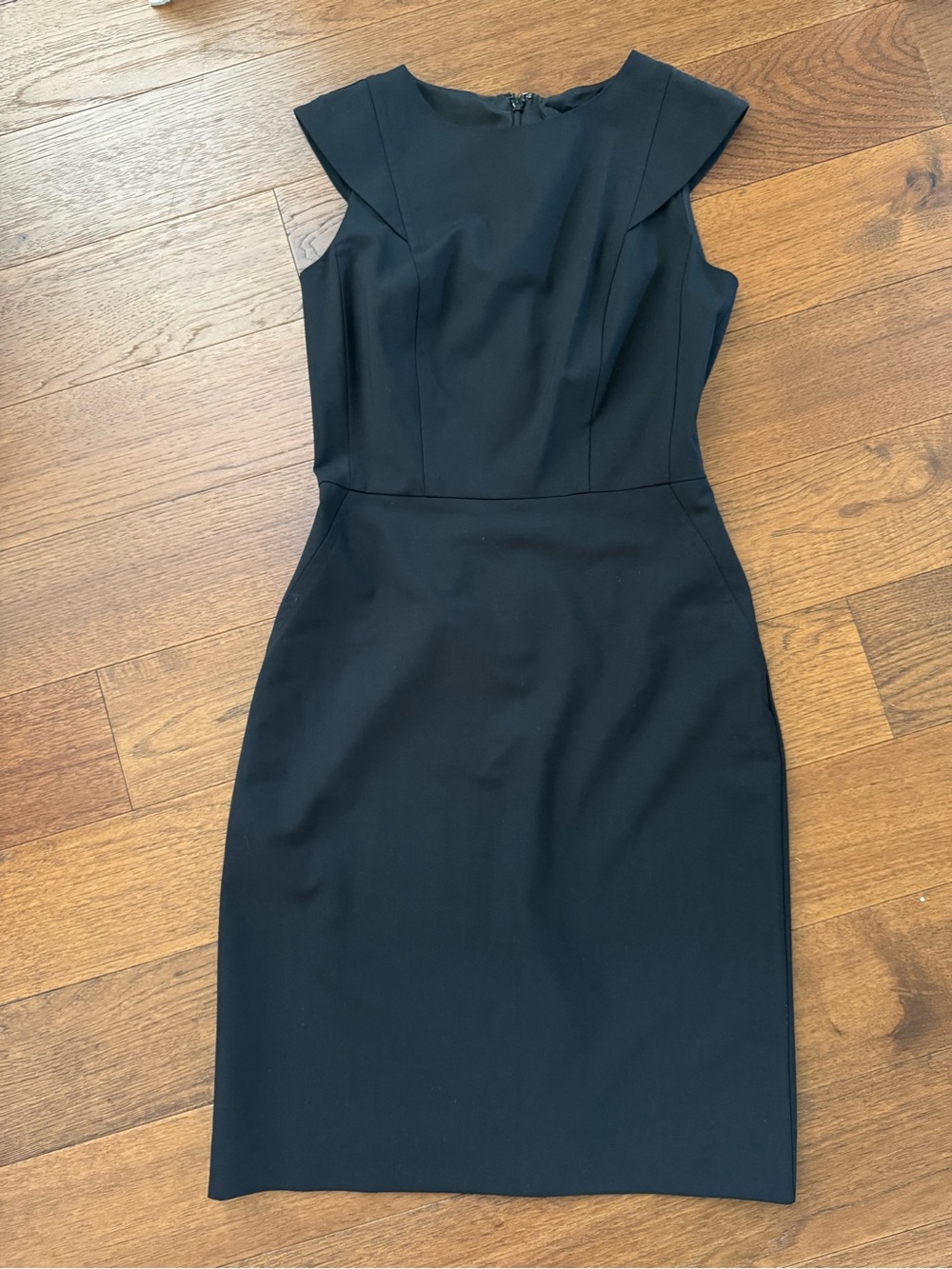 J.Crew Classic Black Sheath Dress. Worn once, like new! Size 2